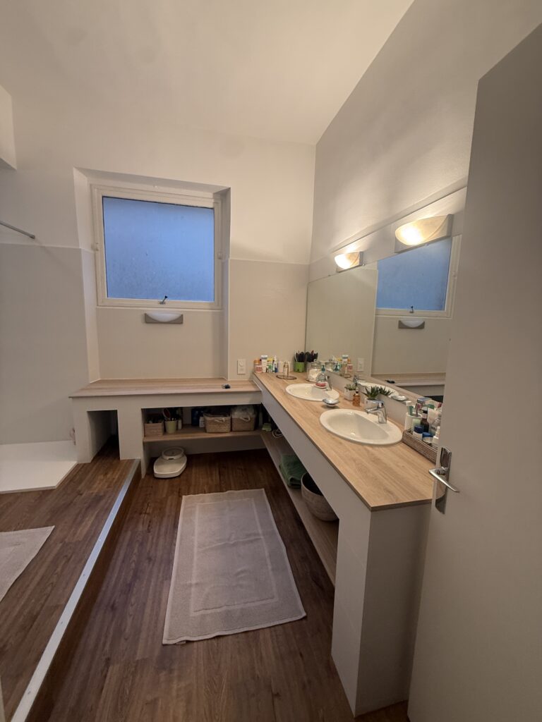 Rue de Metz Salle de bains – Rénovation Salle de bains · Rue de Metz Toulouse (photo 11)