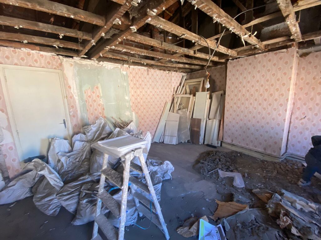 Chantier Rue de Metz (En cours) – Rénovation intégrale en cours · Rue de Metz Toulouse (photo 4)